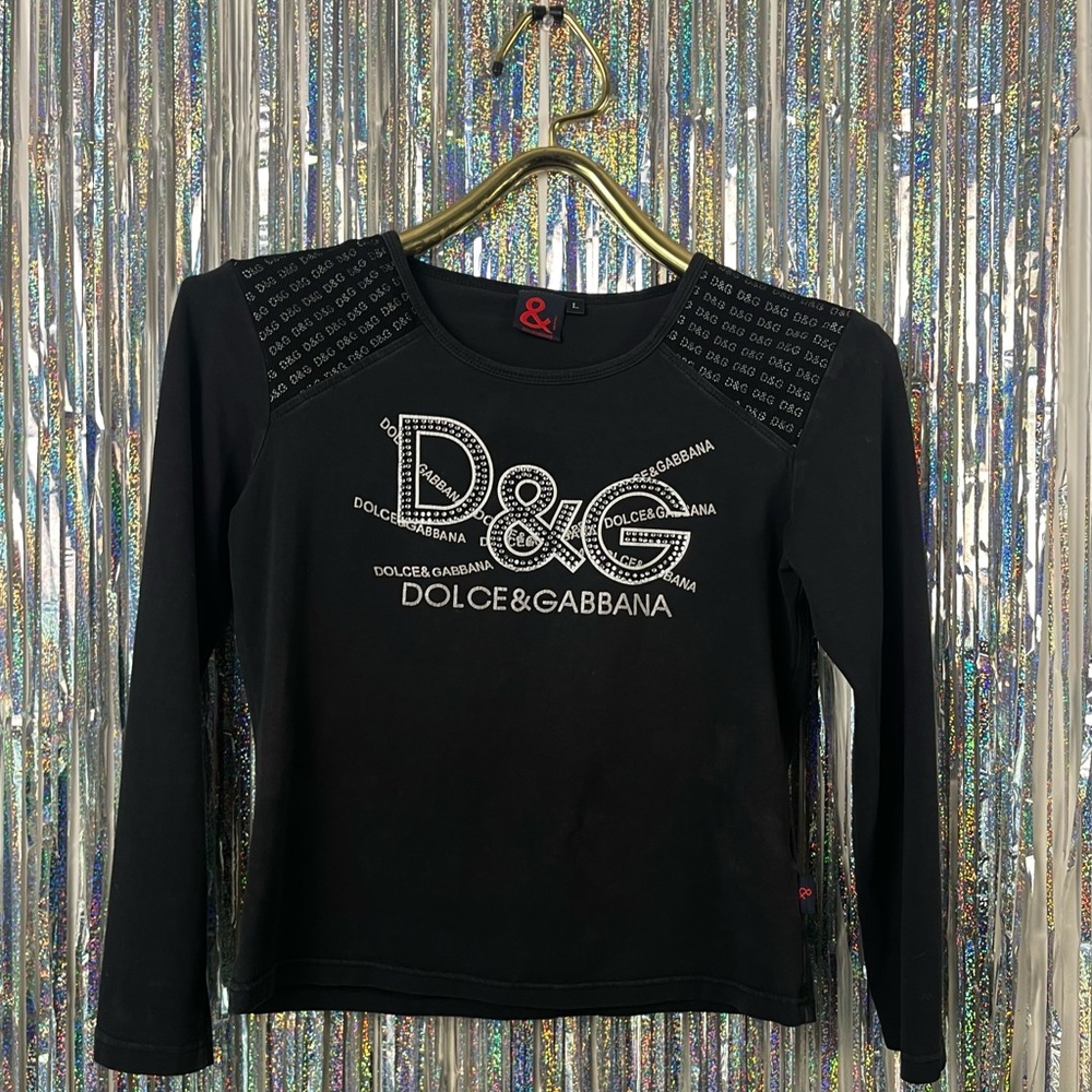 Dolce & Gabbana Rhinestone Top